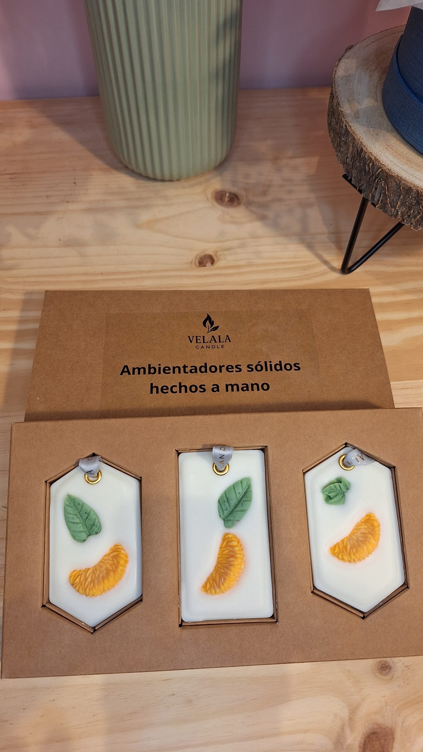 Pack de 3 Ambientadores de Mandarina